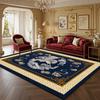 New Chinese Style Red Large Area Living Room Rug Home Decoration Luxury Easy Clean Soft Carpet Non-slip Short Velvet Floor Mats