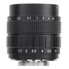 35mm F1.7 C Mount Television TV Film Fixed Focus Mirrorless Camera Lens Accessory