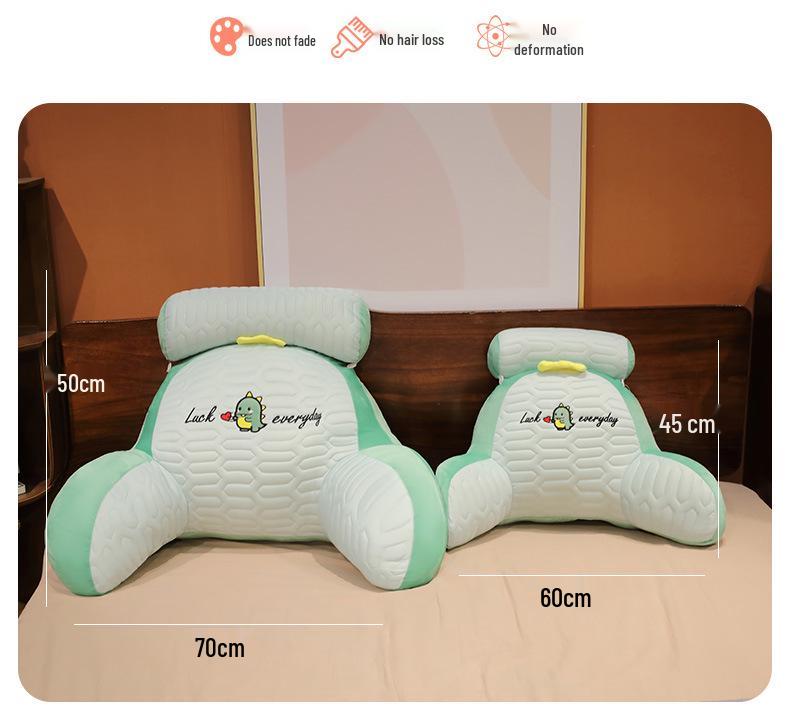 Soft Latex Ice Bean Headboard Cushion Pillow for Girls