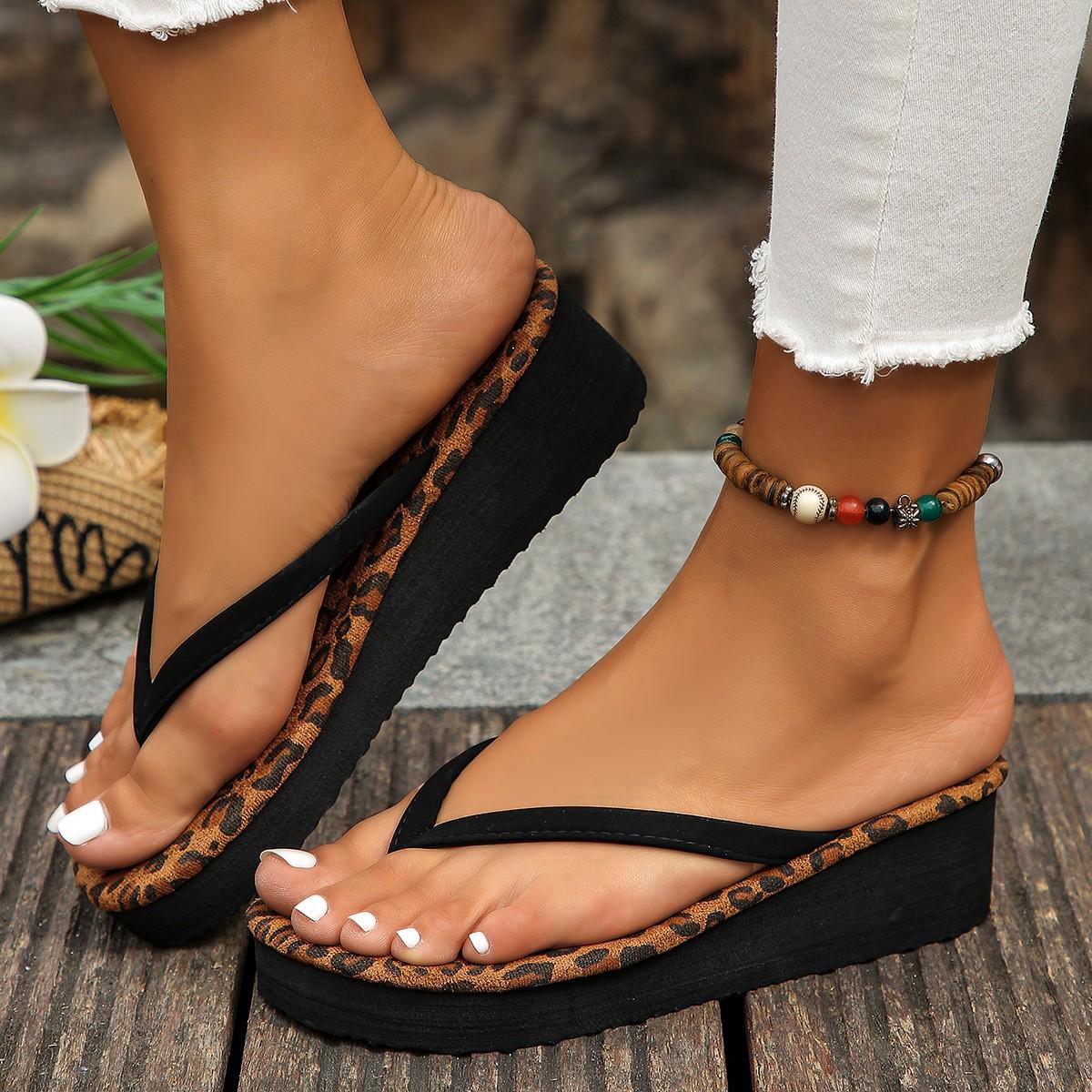 

Верхняя одежда Толстый спуск с сандалиями Тапочки клипсы ноги открытые пальцы ног Повседневные большие размеры Шлепанцы женские 38 чёрный