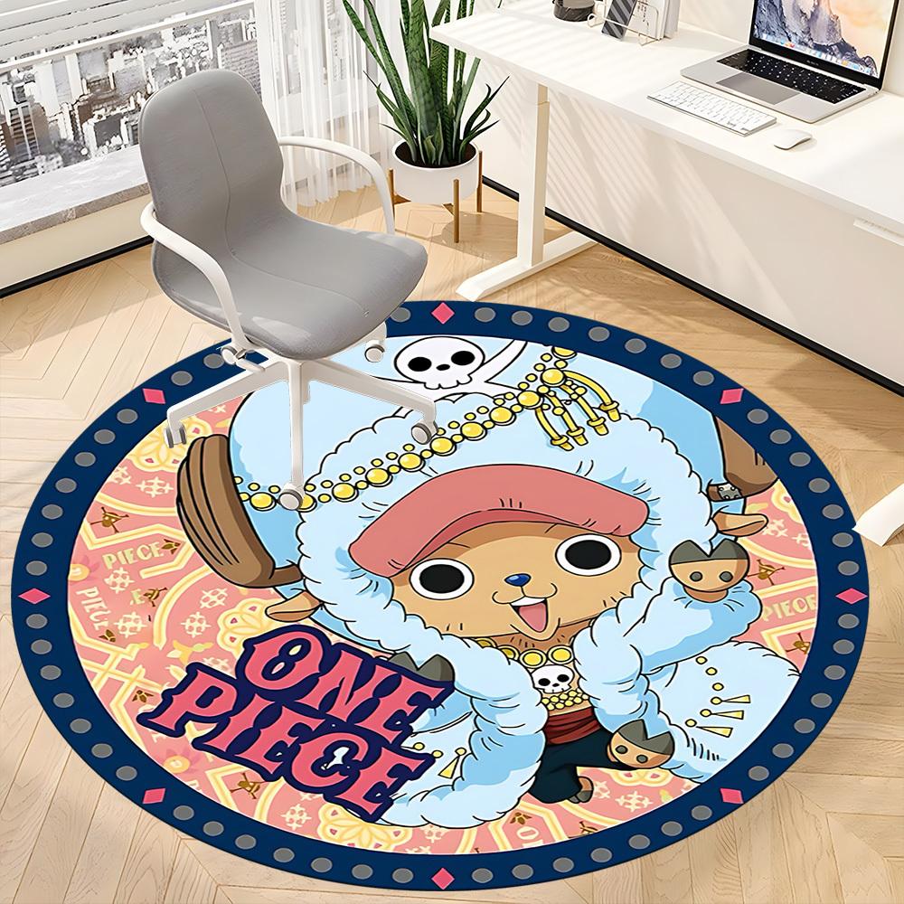 1PC One Piece Office Round Area Rug Suitable For Office, Under Office Chairs Bedroom Living Room Home Decor, Room Deco T1224018