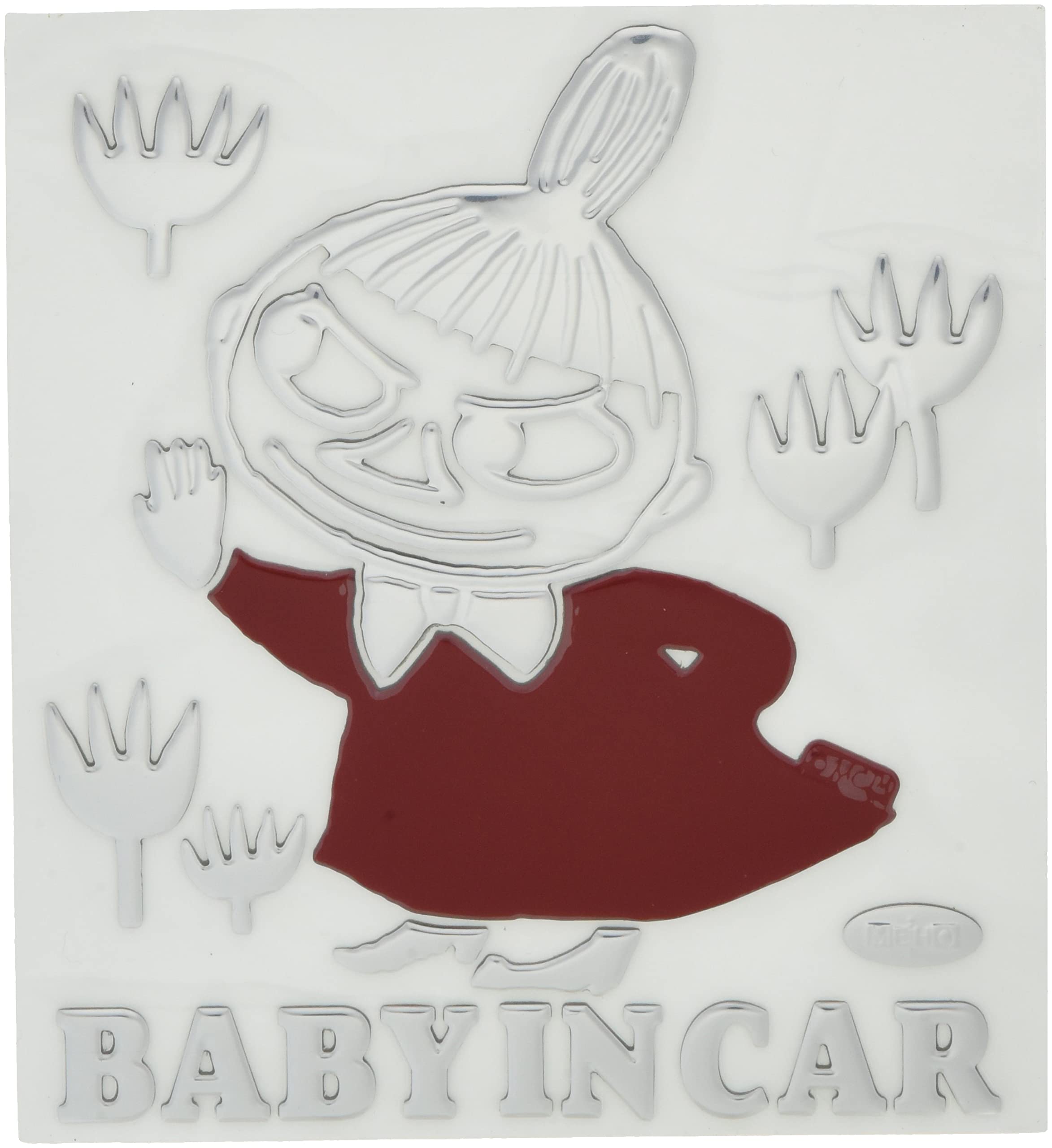 

Meiho MOOMIN Moomin Safety Emblem Sticker Little My FS054