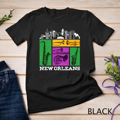 New Orleans NOLA and the Big Easy Kids Music T Shirt