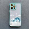 Merry Christmas Tree Snow Scene Phone Case for iPhone 14 13 12 Mini 11 Pro Max 16 15 Pro Max XS XR X 7 8 plus Shockproof Cover