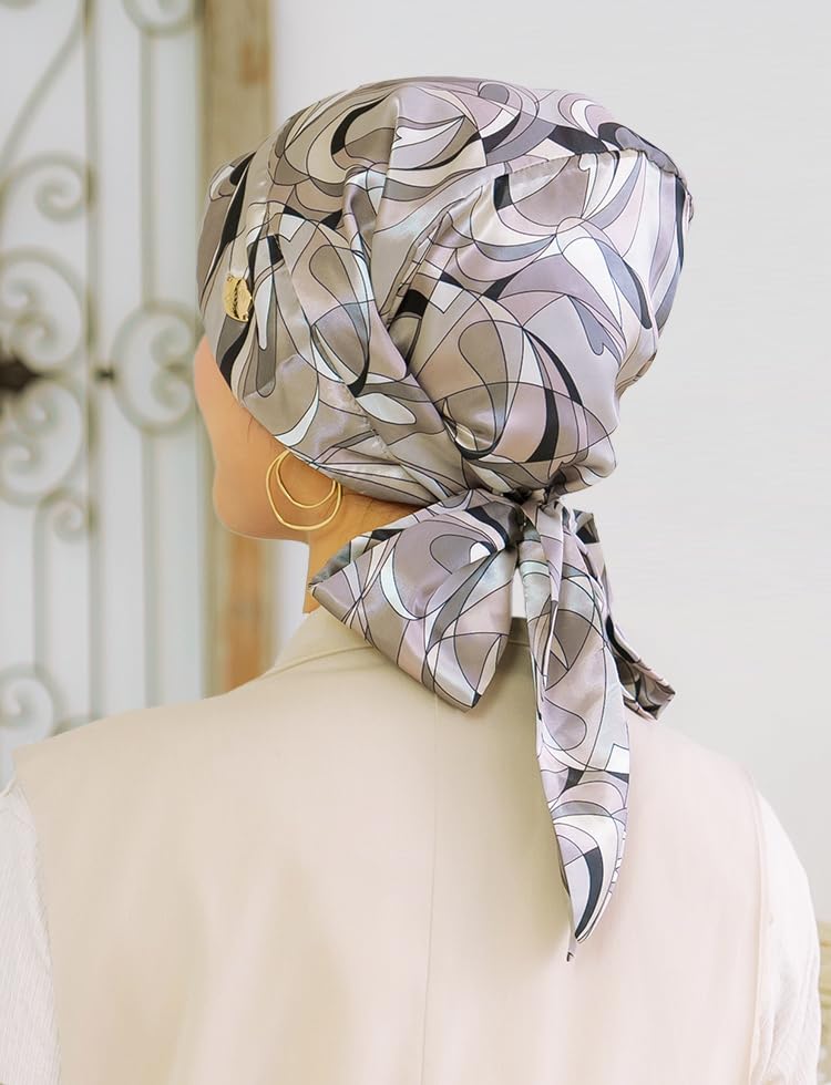 MY Medical Care Drug Pucci Pattern [KISS LIFE] Hat, Hat, Women's, Anti-cancer Turban, (Black) (kml100106c)