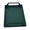 For Bathroom Iron Art Tray Rectangular Iron Tray For Kitchens For Offices Green Versatile Tray Decorative Tray