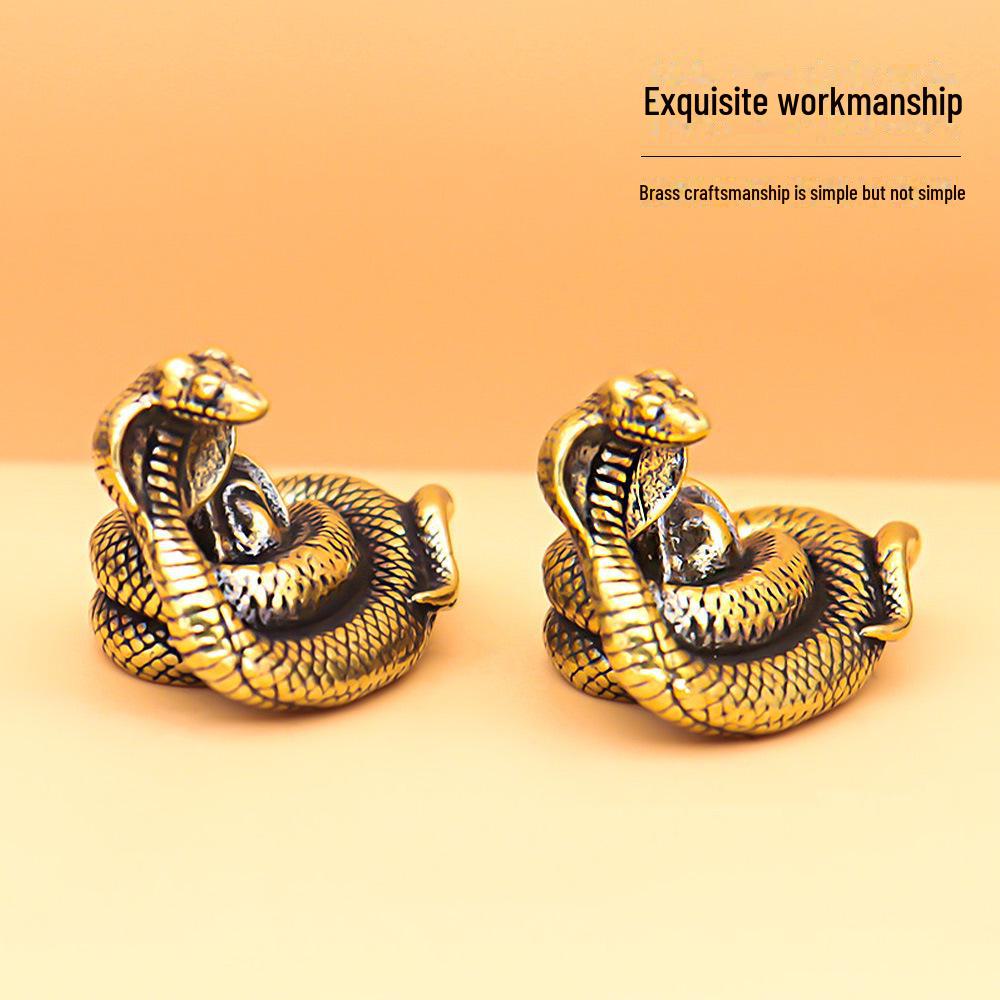 Yuanbao Snake Keychain DIY Accessories - Dragon Boat Festival Pendant, Jinbang Name Luxury Gift