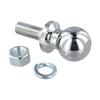 Load Capacity Hitch Connecting Trailer Joint 1-7 8 Inches Ball Head Easy Install Towing Accessory Rust-Resistant Feature