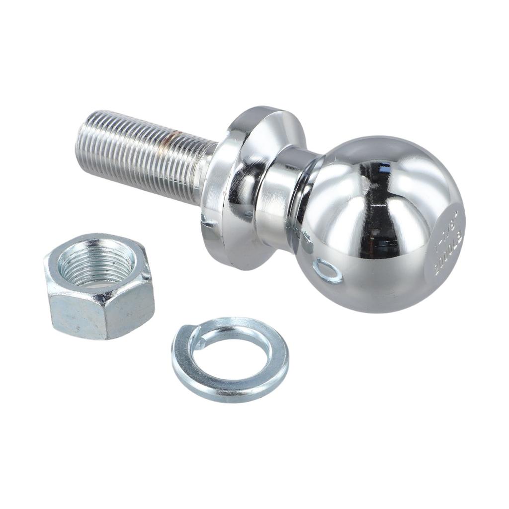 Load Capacity Hitch Connecting Trailer Joint 1-7 8 Inches Ball Head Easy Install Towing Accessory Rust-Resistant Feature