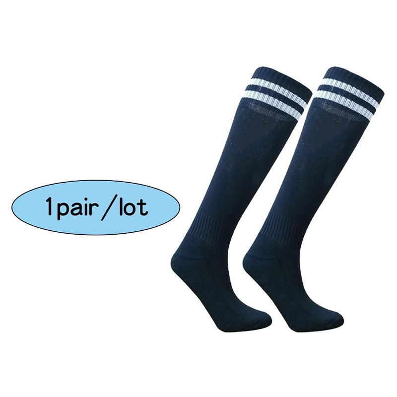1-5 Pairs Adult Child Football Socks Soccer Baseball Stockings Man Women Training Wear-resistant Running Sports Futsal Long Sock