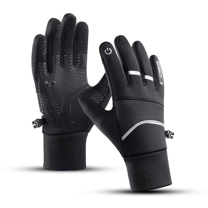 Windproof Warm Gloves Winter Ski Gloves Insulated Warm Snow Gloves for Outdoor Work Cycling Motorcycle Snowboarding