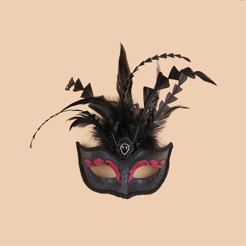 Masquerades Mask Venetians Halloween Costume Mask Mardi Gras Mask Cosplay Party Costume Props Dance Wedding Party Mask
