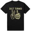 Just Turned 21 Years Old Funny 21st Birthday Party T-shirt Men Women's Fashion Casual Tshirt 100% Cotton Loose Oversized T Shirt