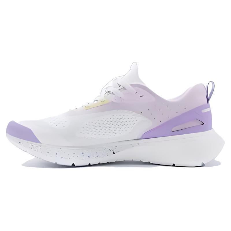 

DECATHLON JF190.1 Cushioned Wear-Resistant Breathable Low-Top Running Shoes Women s White Purple 38