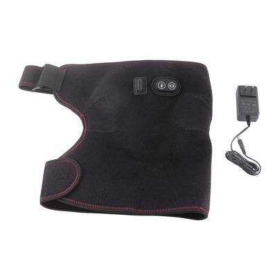 Electric Heated Hip Brace Vibration Massage Hip Groin Thigh Support Wrap for Men Women