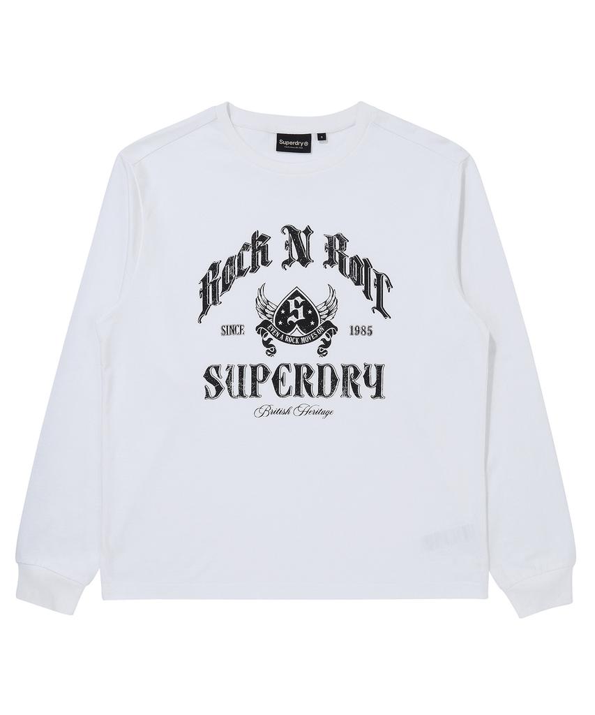 Syupeodeulai W Rock 'N' Roll Long Sleeve White