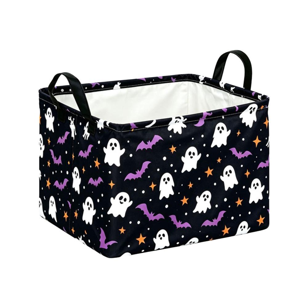 Large Capacity Halloween Storage Basket Pumpkin Sundries Organizer Laundry Basket Book Storage
