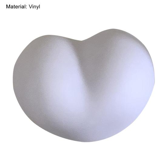 Atmosphere Lamp Eye-catching Heart-shaped Night Light Creative Vinyl for Children