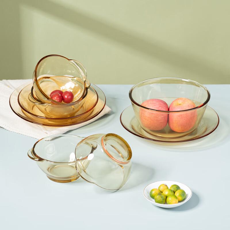 Debo Eunice 8-Piece Glass Dinnerware Set