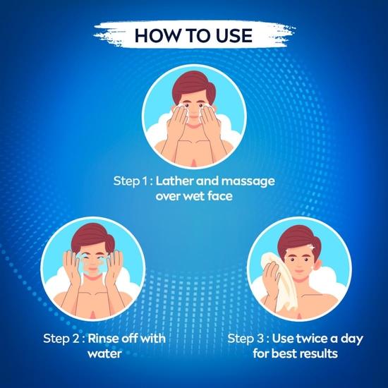 NIVEA MEN Dark Spot Reduction Face Wash 100 g | Gesunde und reine Haut im Sommer | 10-facher Vitamin-C-Effekt für strahlende Haut | Zur Reduzierung dunkler Flecken