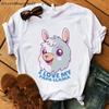 NO DRAMA LLama TShirts Women Funny Printed Llama T Shirt Femme Women Cartoon Short Sleeve White Tops Christmas Tshirt Clothes