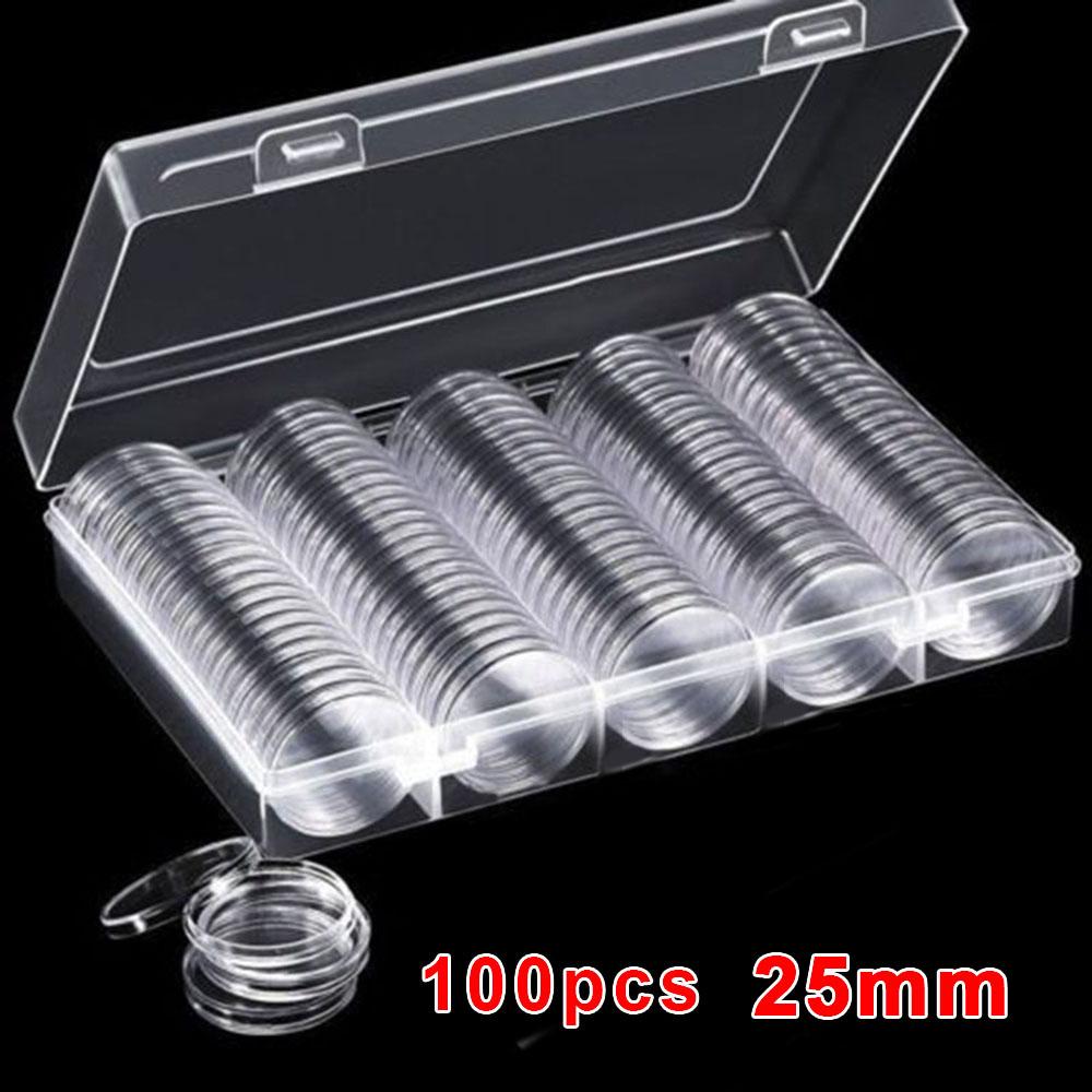 Case Storage Box Crafts Coin Capsules Commemorative Accessories Container