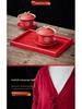 Wedding Tea Ceremony Gaiwan Set - Bride's Change of Address Tea Bowls