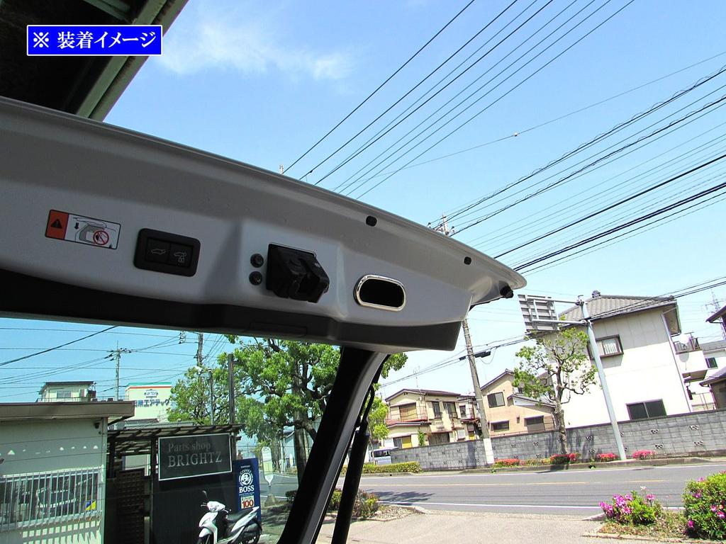 BRIGHTZ Stainless Steel Rear Gate Pull Handle Cover for Toyota Camry Gracia MCV V25 Ultra-Mirror [INT-ETC-715] (2020-2125), SXV20W, SXV25W, MCV21W,