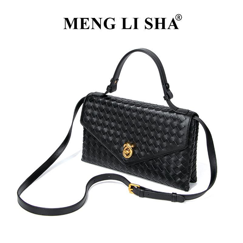 Spring and summer new niche design woven clutch envelope bag commuter fashion shoulder messenger dinner bag