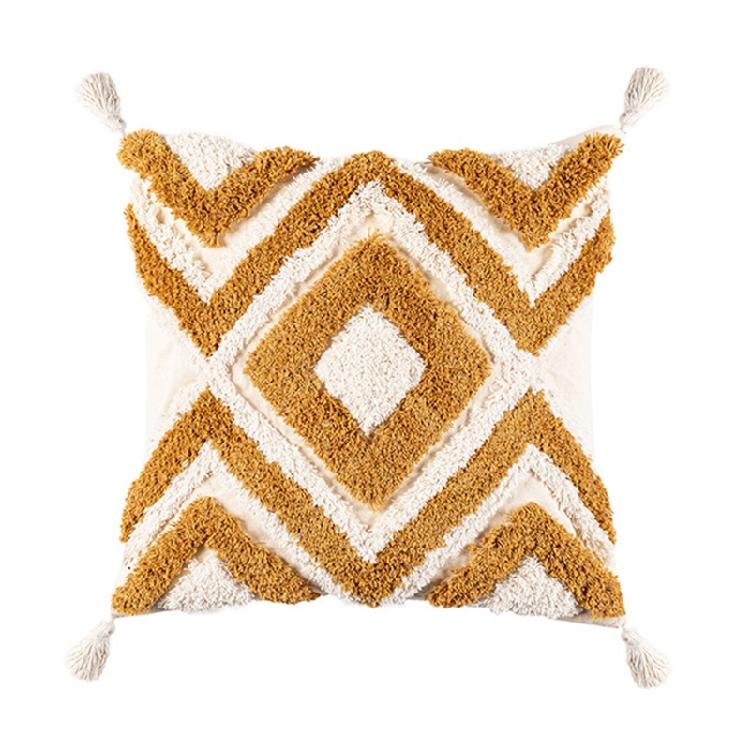 Nordic Style Throw Pillow Covers Bohemian Diamond Tufted Pillow Cushion Cover
