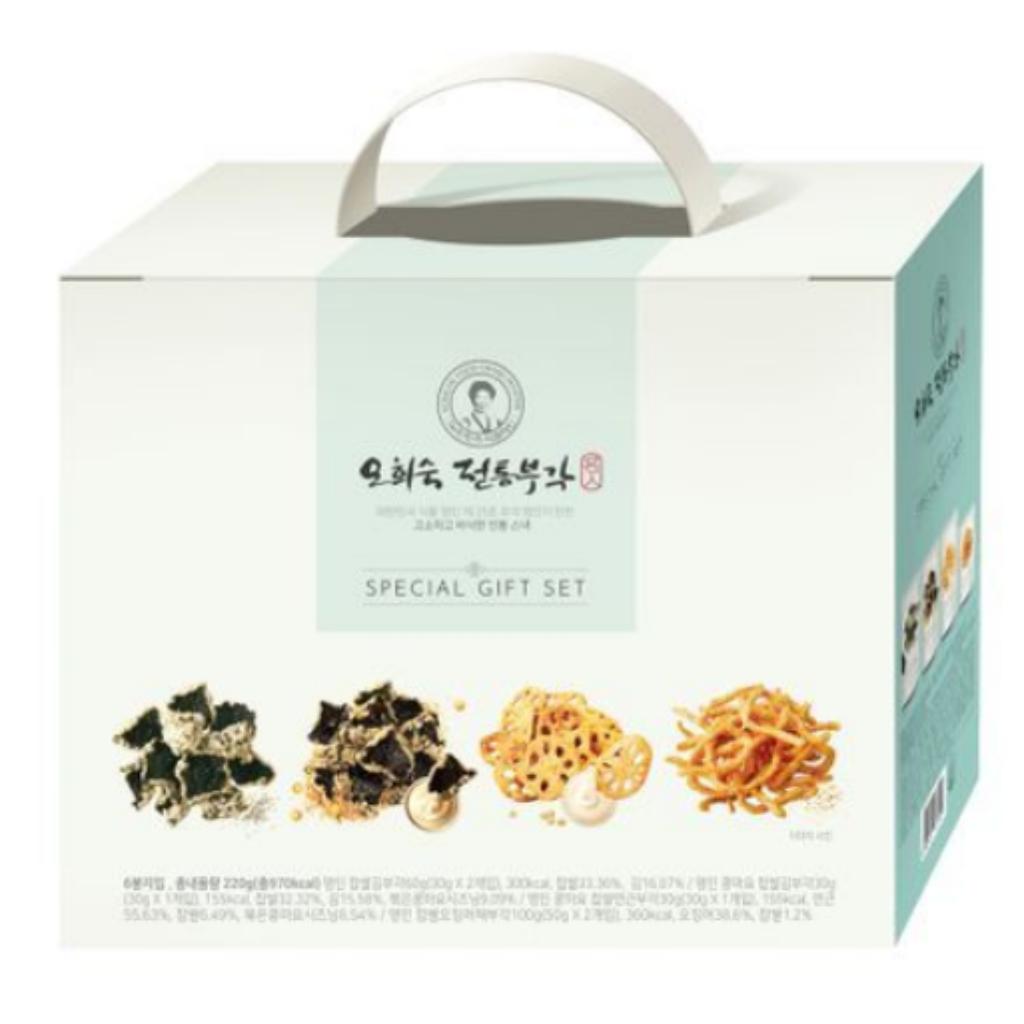 

[Delight project] Snack Gift Set 2Types (Bagel Chips, Crispy Chips) Crispy Chips(Bugak)