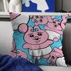 O-Opanchu Usagi Personalized Pillow Cover Kids Bedroom Wild Party Decor Pillowcase kid Birthday shower Gift