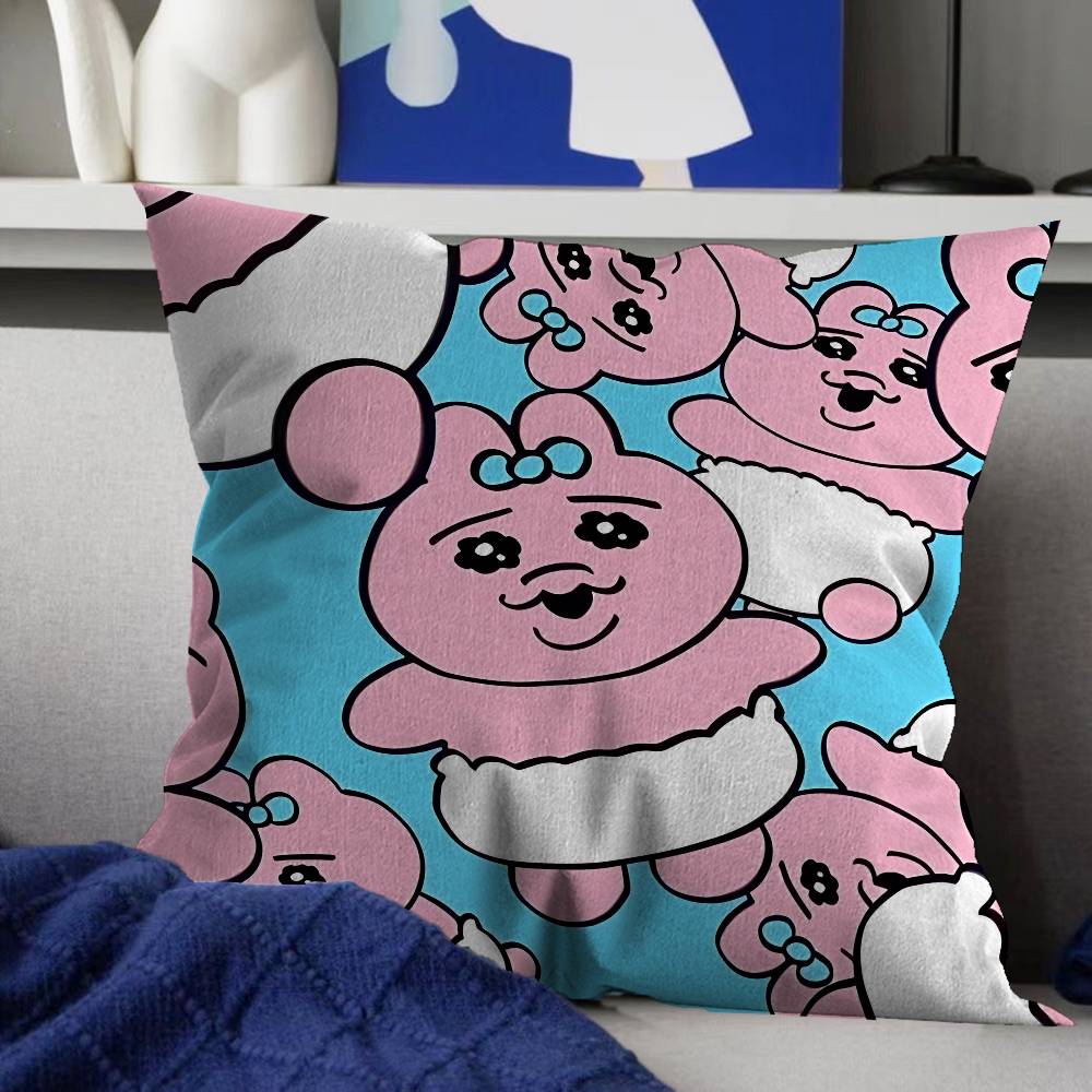 O-Opanchu Usagi Personalized Pillow Cover Kids Bedroom Wild Party Decor Pillowcase kid Birthday shower Gift