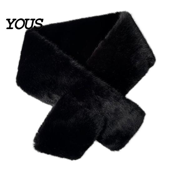 Cozy Neck Wrap for Travel Women Imitation Mink Fur Scarf, Thickened Soft Plush Durable Anti Shedding Scarf Warmer, Cold Weather Elegant Shawl
