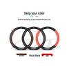 Premium Leather Steering Wheel Cover for MG MG6, HS, MG5, MG3, ZS, and Roewe