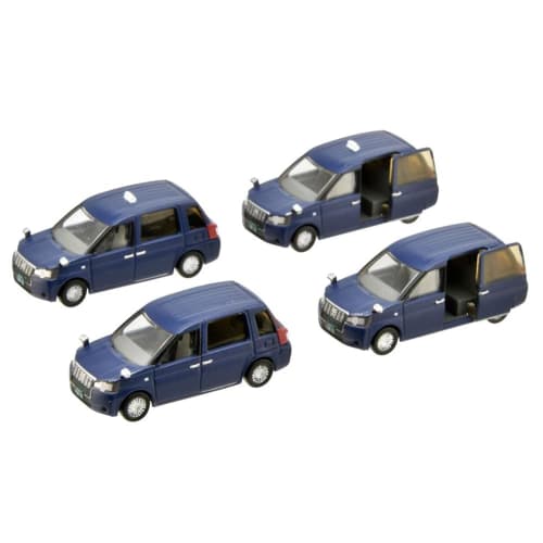 Tomytec The Car Collection Carcolle Basic Set Selection (Select) JPN Taxi Deep Blue Diorama Supplies 336228