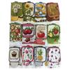3Pcs/Set Flower Fruits Printed Nordic Kitchen Anti Scald Microwave Oven Glove Insulation Pad Tea Towel Baking Tools