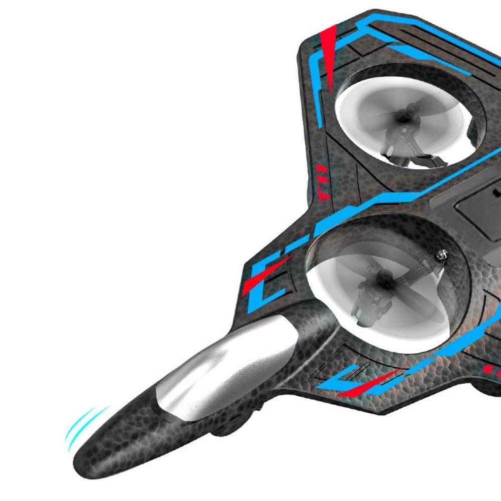 Schwerkraftgesteuertes Vier-Motoren-Hubschrauberspielzeug Wiederaufladbares RC Hobby-Jetflugzeug Kindergeschenke