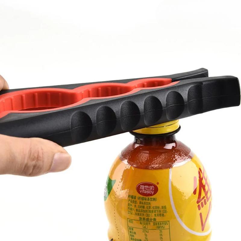 Jar Opener with Easy Grip for Quick Opening Bottle Caps and Can Lids Everyday Use in Cooking