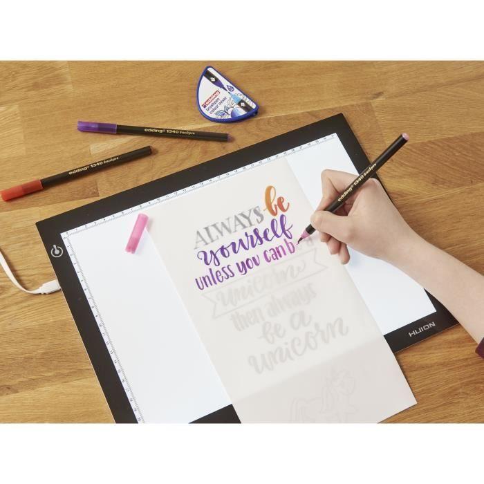 Edding boite de 10 feutres pinceaux e1340