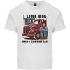 Lorry Driver I Like Big Trucks I Cannot Lie Trucker Unisexs Light Cotton Tshirt