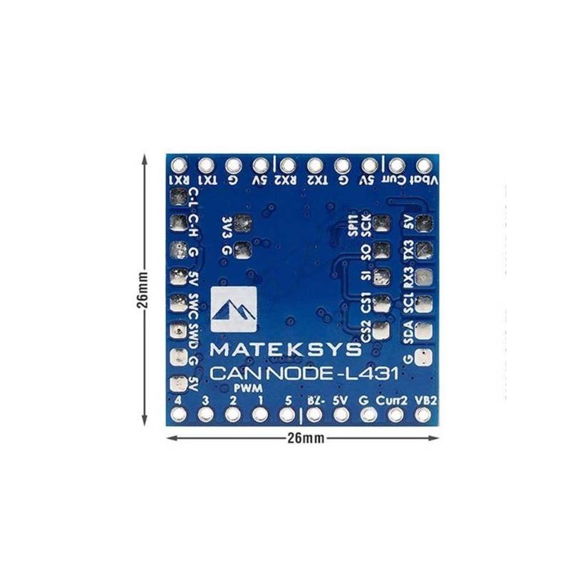 1Pcs Fpv Diy Parts Can-L431 Ap_Periph Node L431 For Rc Drone Ardupilot Gnss Compass Barometer Airspeed Sensor For Matek