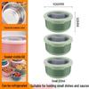 Stainless Steel Food-Grade Sealed Soup & Bento Bowl for Refrigerator