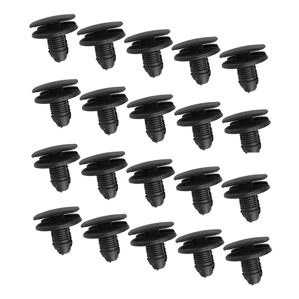 New 20Pcs Car Mud Shield Clip Retainer Fastener Rivet 1609267280 For Peugeot 206 307