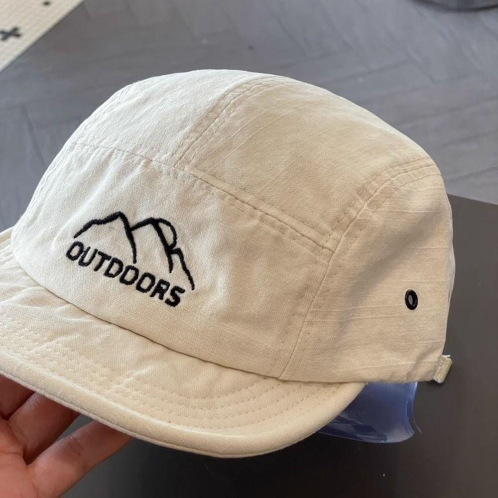 Embroidery Streetwear Sports Hat Short Brimmed Snapback Hip Hop Cap Women Baseball Cap  Women