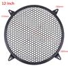 1Pcs New 4/6/8/10/12 inch Subwoofer Grill Plastic Replacement Mesh Net Round Speaker Grille Mesh Cover Car Audio Speaker Sub