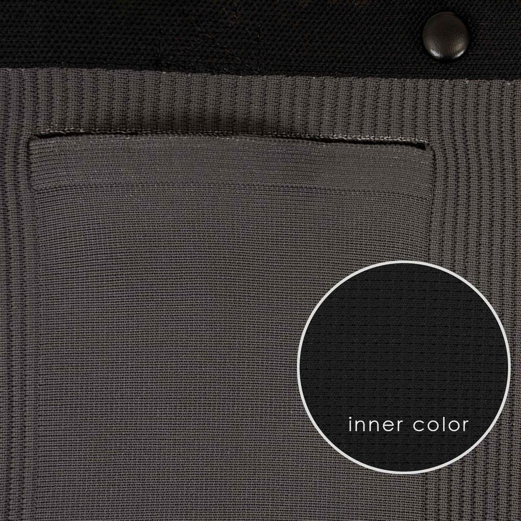 Knit mini tote bag with shoulder strap, washable, SN Babyloux 2-way, Leful-A 1036 (01 Black)