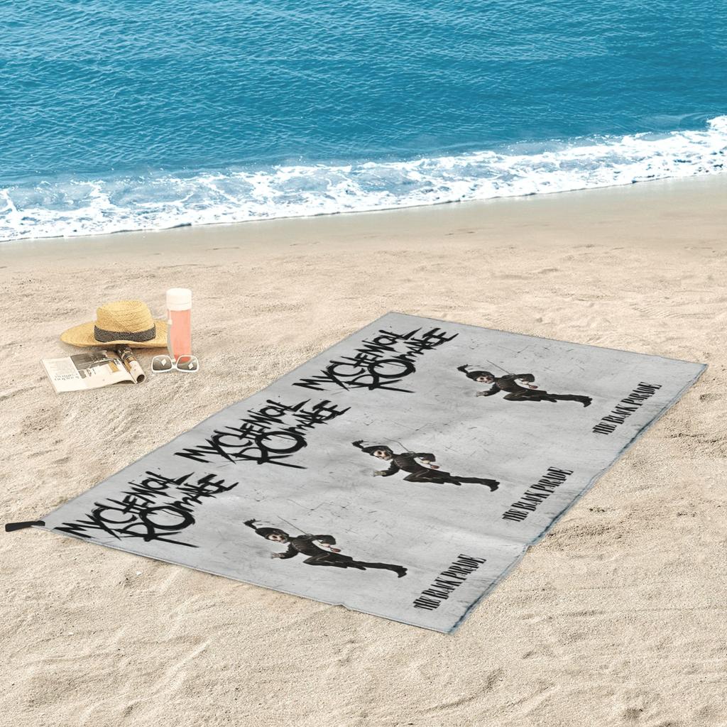 My Chemical Romance Beach Towel Soft Microfiber Quick Dry Absorbent Quick Towels For Swimming