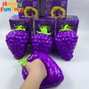 Giant Grape Fruit Squishy Toy Soft Slow Rising Simulation Fruit Squeeze Toy Squeeze Anti-Anxiety Sensory Fidget Toy For Adults