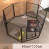 Pet Fence Barrier Cage with Isolation Door for Medium to Large Dogs